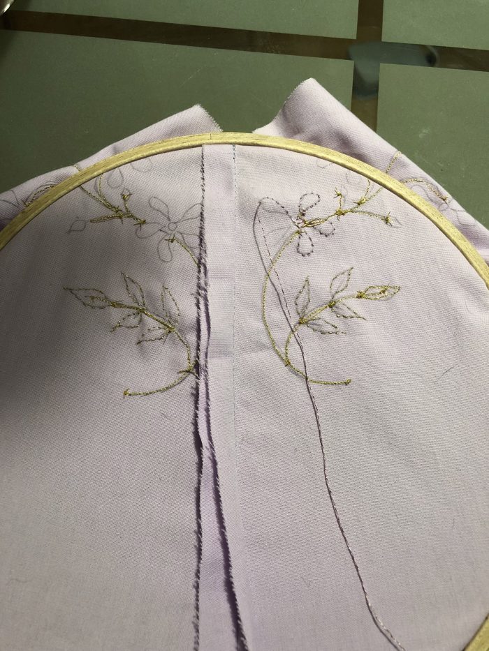 wip embroidery