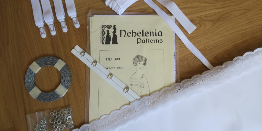 Nehelenia Patterns 1910 Corset Kit Review – All Material Included in the Kit