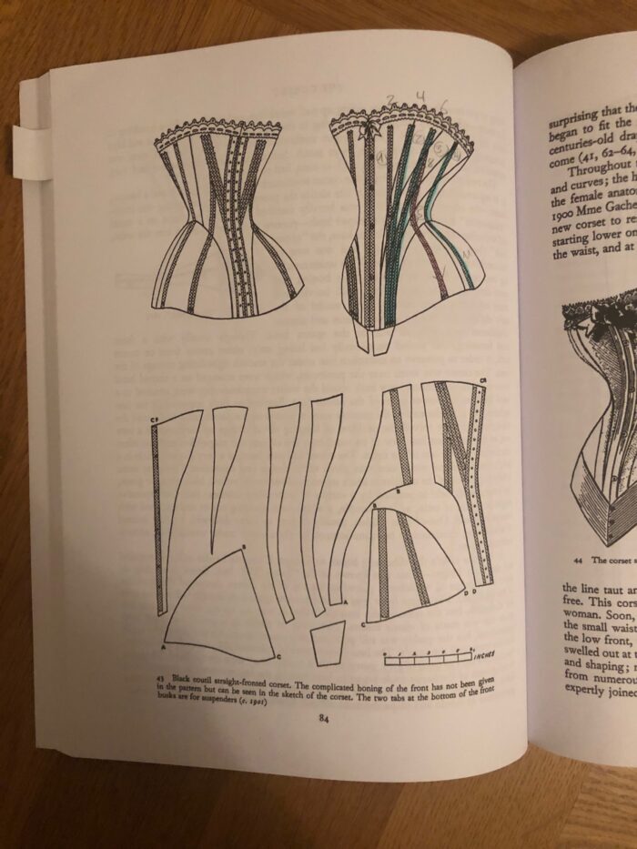Sewing a 1900s S-Bend Corset Using a Free Pattern - Tailored by Mr. Spinalzo